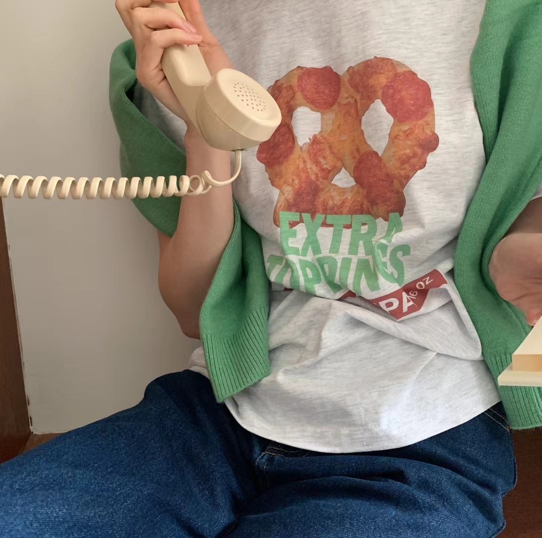 CALLMYNAME直郵韓國代購女裝新品真品休閑推薦24春夏時尚T恤Call my nameT恤