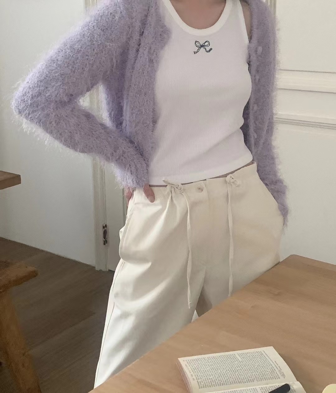 CALLMYNAME韓國直郵東大門代購女裝新款24春夏休閑吊帶背心Call my name吊帶/背心
