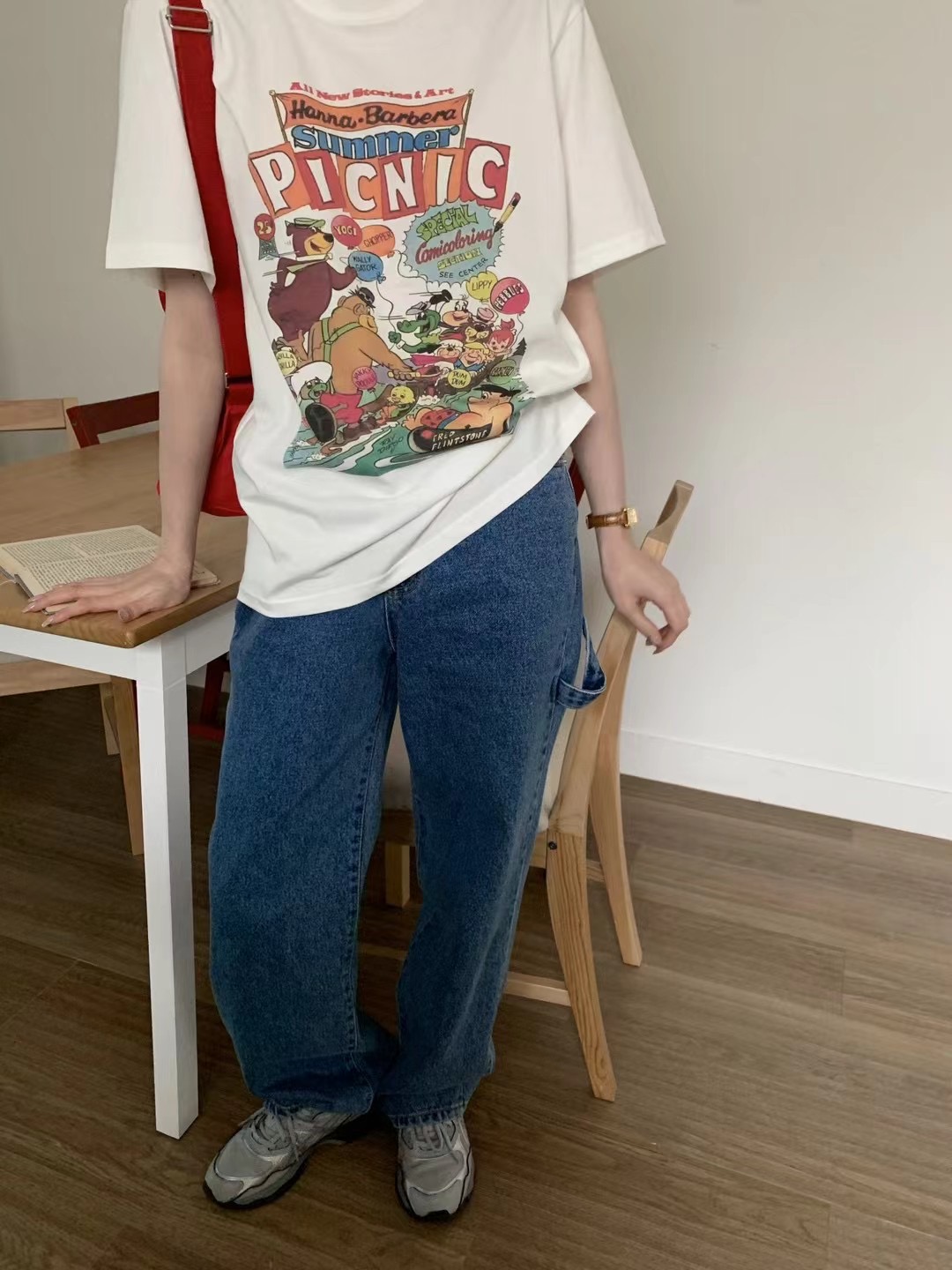 CALLMYNAME韓國直郵東大門實拍女裝新品24春夏真品人氣T恤Call my nameT恤