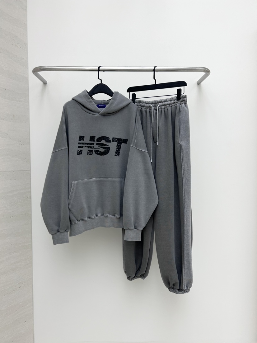 HESTORY韓國直郵東大門實拍女裝新品時尚休閑熱賣真品套裝連帽HESTORY套裝圖色1