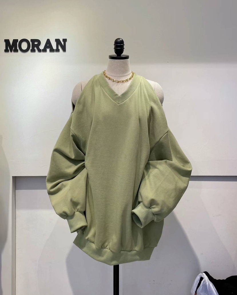 MORAN韓國直郵東大門代購女裝新品熱賣真品人氣職業24春夏衛衣MORAN/MOSCO衛衣圖色2