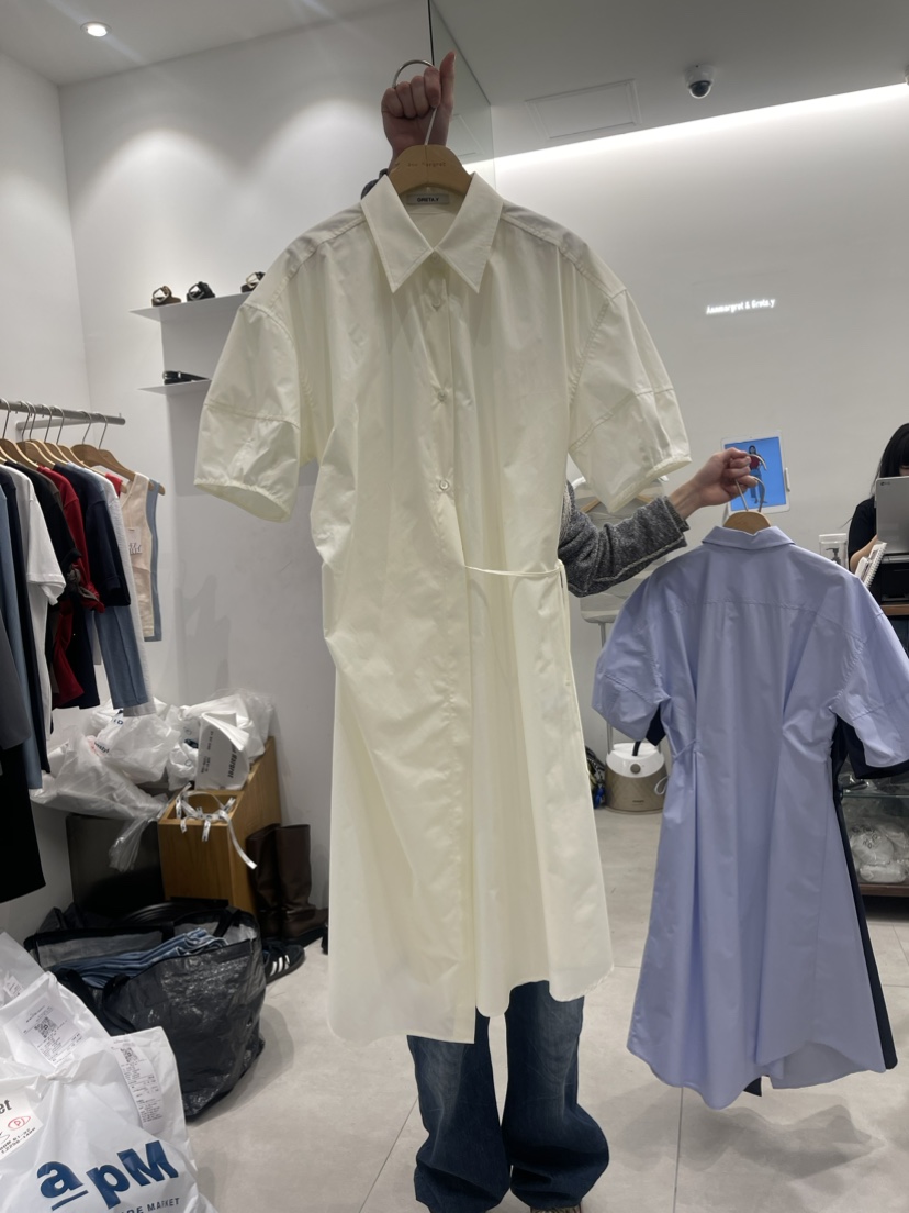 GRETA.Y韓國直郵東大門代購女裝新品真品時尚24春夏連衣裙GRETA.Y連衣裙