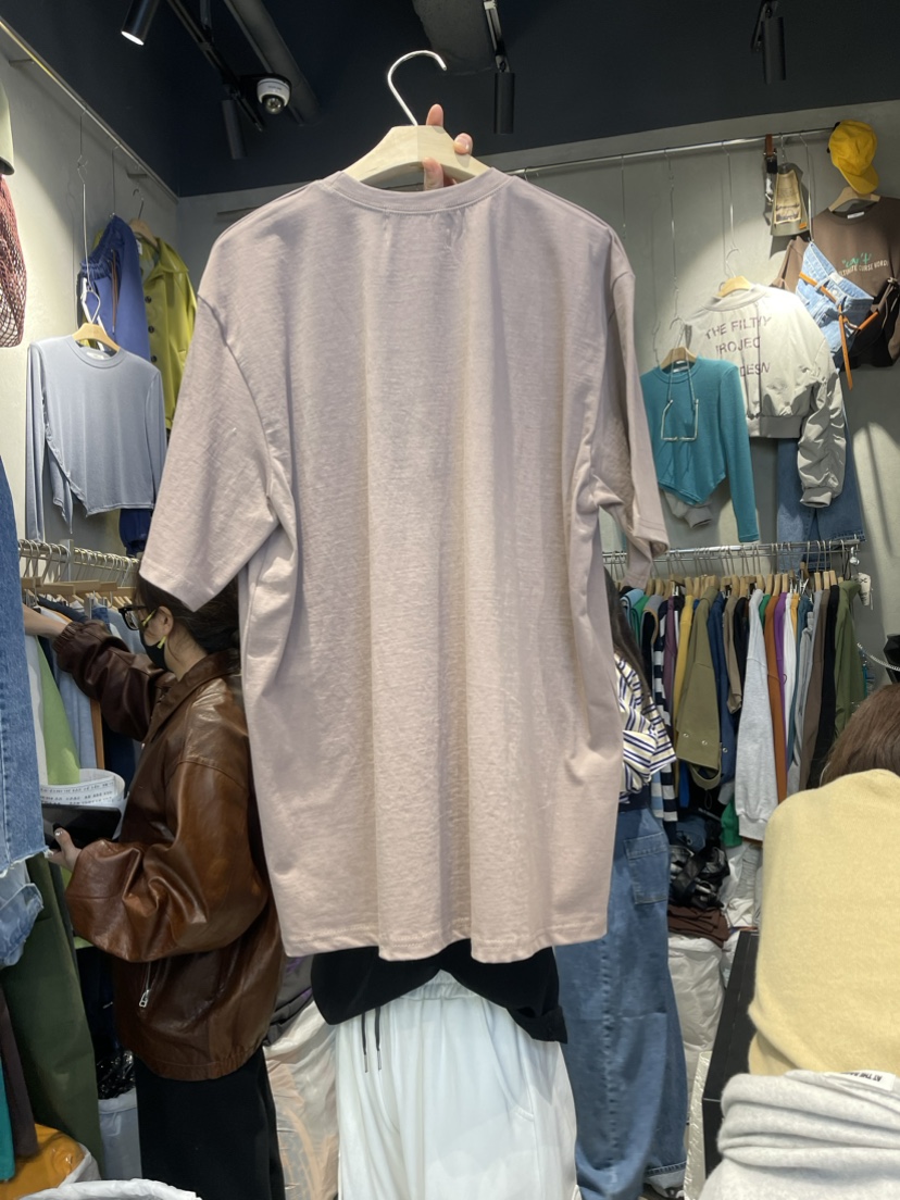 RED-a韓國直郵女裝新品職業休閑推薦真品24春夏人氣時尚T恤RED-AT恤