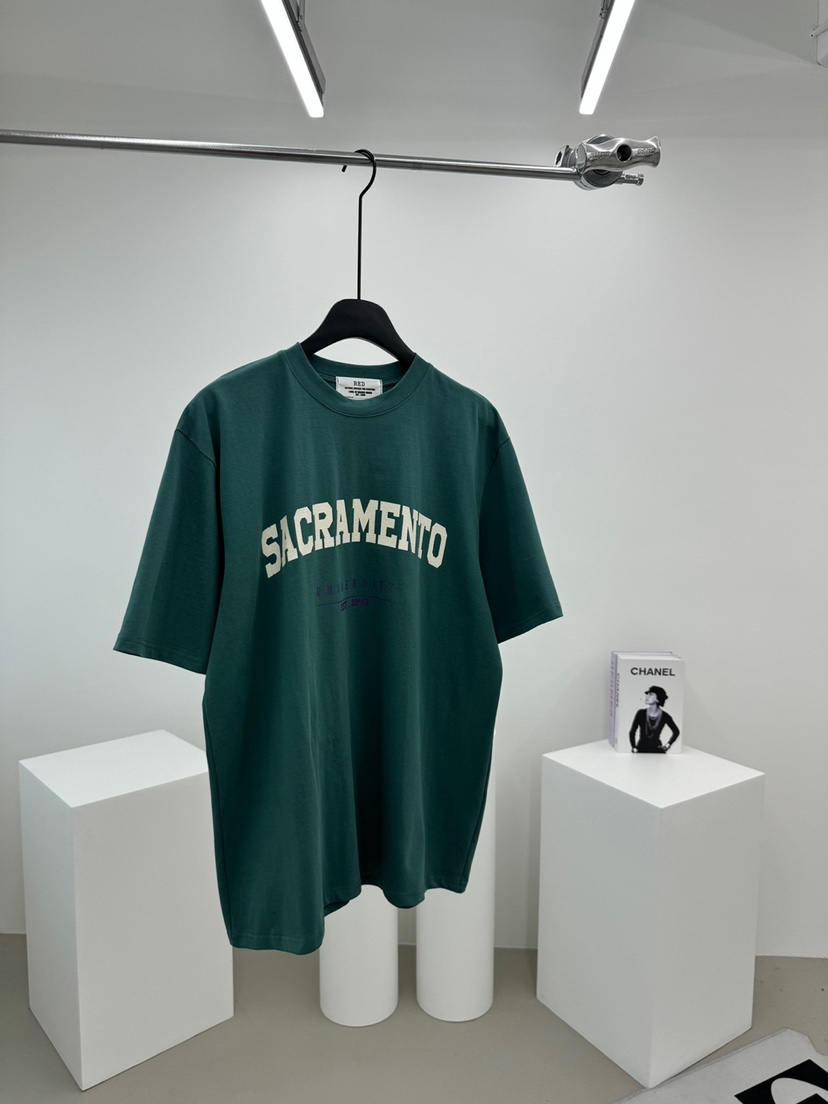 RED-a韓國直郵女裝新品職業休閑推薦真品24春夏人氣時尚T恤RED-AT恤圖色2