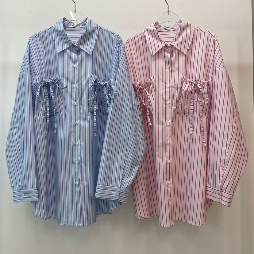 REVE CITE直郵韓國代購女裝新品人氣休閑真品時尚襯衫蕾絲衫REVE CITE襯衫/蕾絲衫