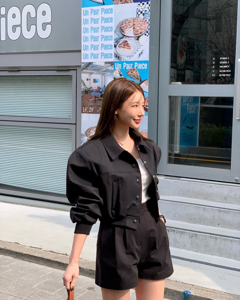 REVE CITE韓國直郵女裝新款推薦職業熱賣時尚真品人氣夾克REVE CITE夾克
