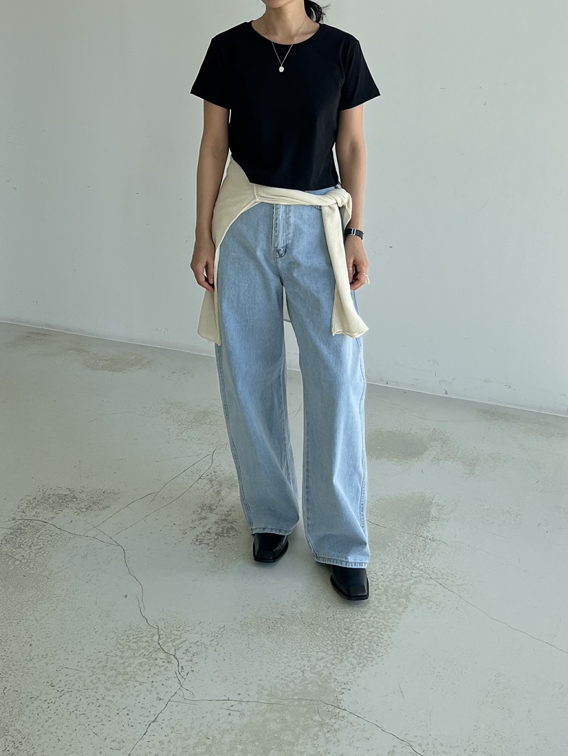 TAUPE直郵韓國代購女裝新品人氣推薦休閑真品熱賣牛仔褲牛仔布TAUPE牛仔褲