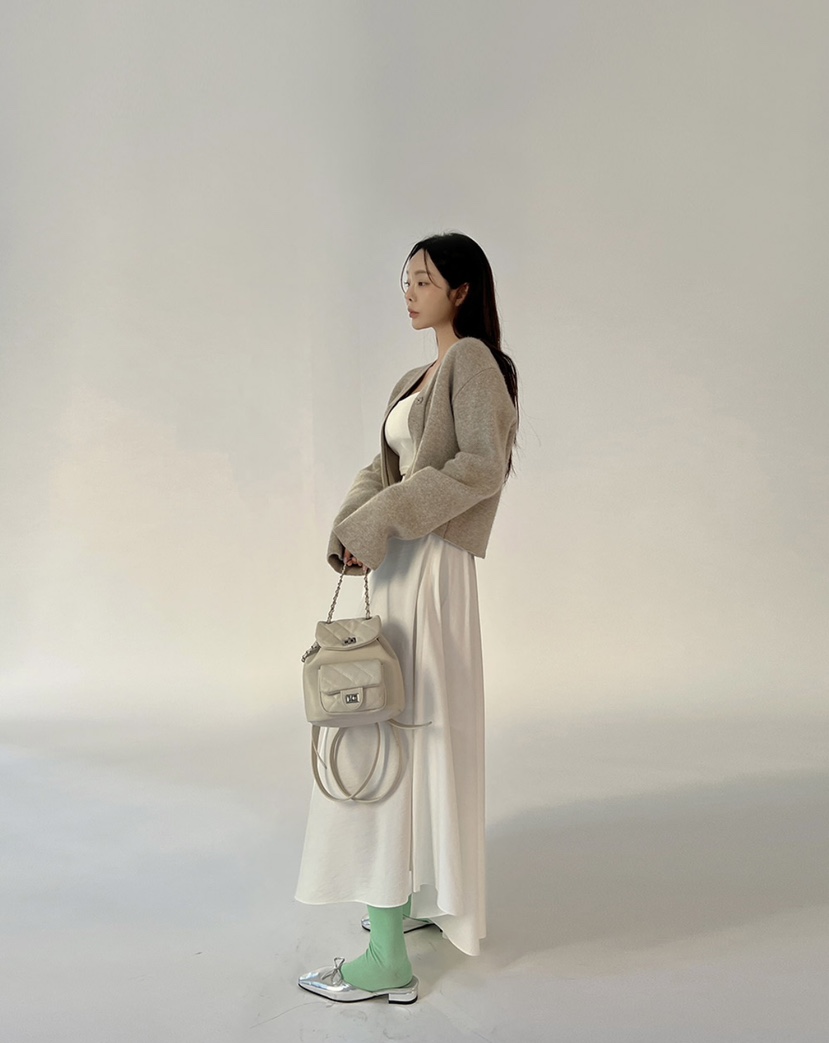 BIENVU韓國直郵東大門實拍女裝新款真品職業時尚熱賣休閑長裙BIENVU長裙