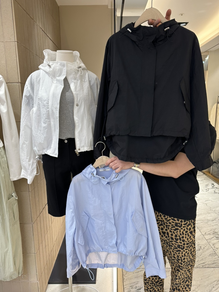FOSET直郵韓國代購女裝新品推薦真品人氣24春夏職業夾克兜帽FOSET夾克