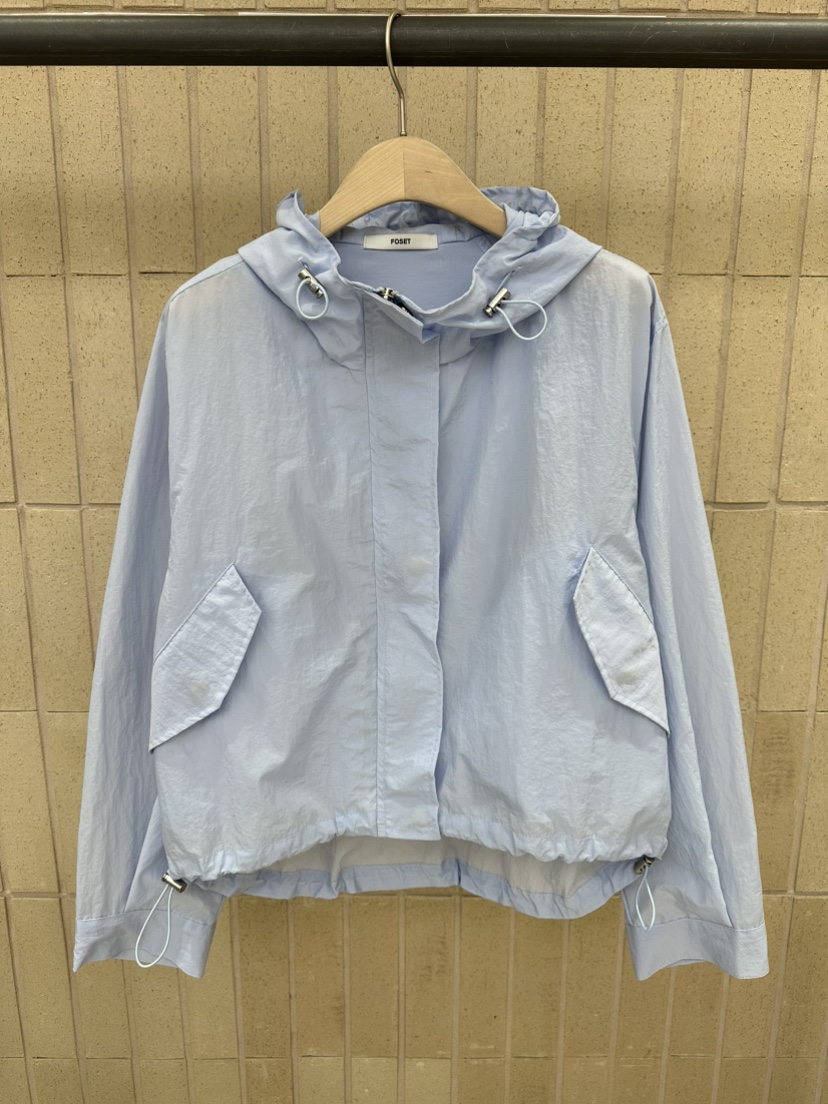 FOSET直郵韓國代購女裝新品推薦真品人氣24春夏職業夾克兜帽FOSET夾克圖色2