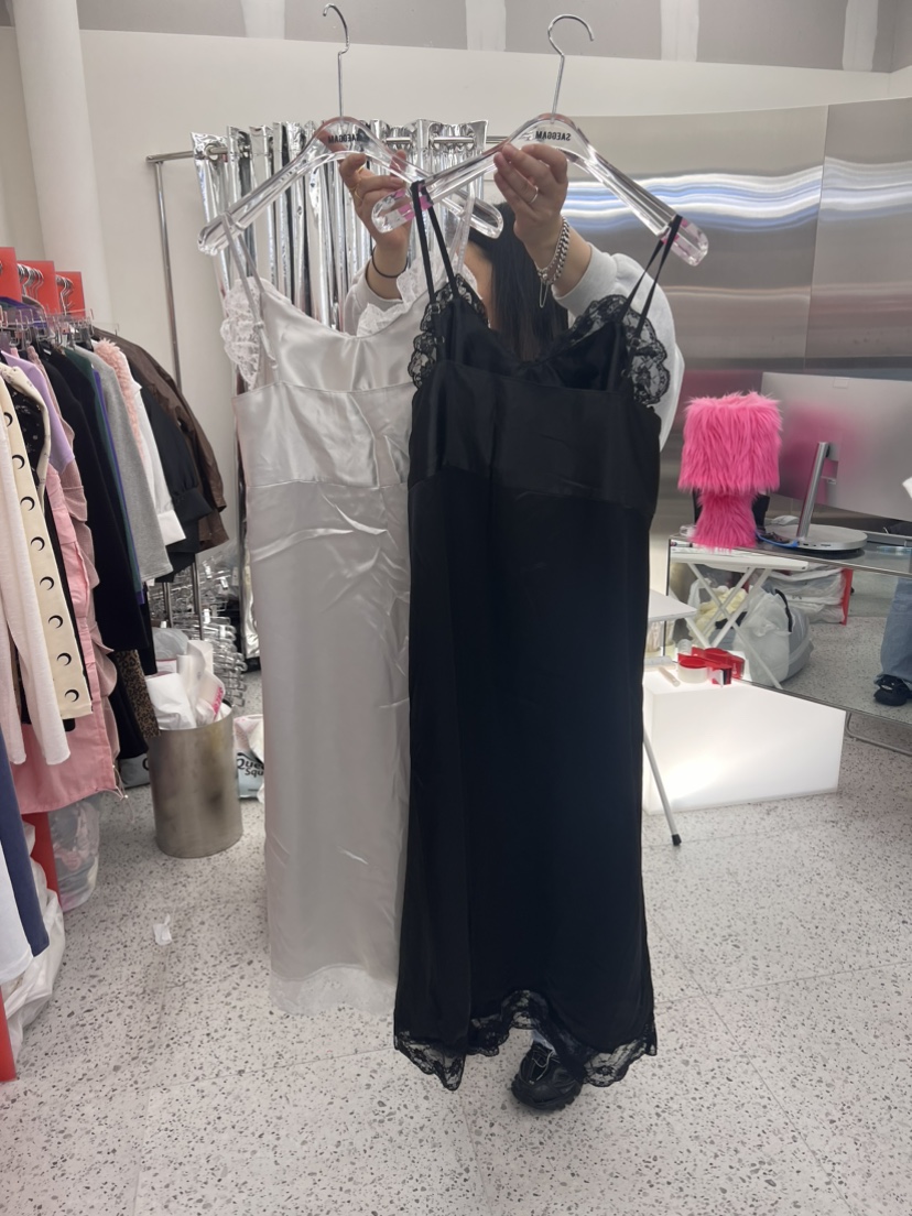 SAEGGAM韓國直郵東大門實拍女裝新品推薦熱賣休閑24春夏連衣裙SAEGGAM連衣裙