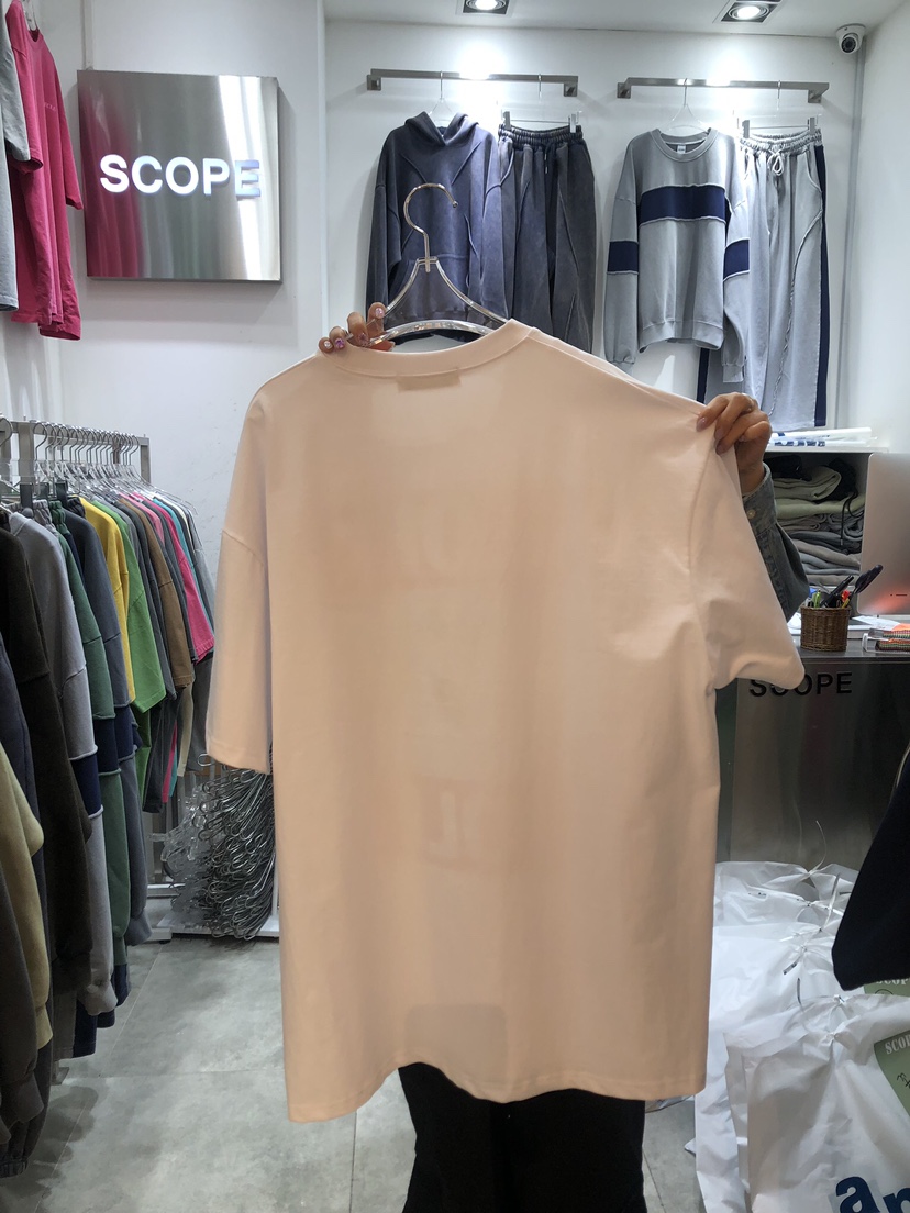 SCOPE-男裝韓國直郵女裝新品24春夏休閑職業人氣推薦T恤SCOPE-男裝T恤