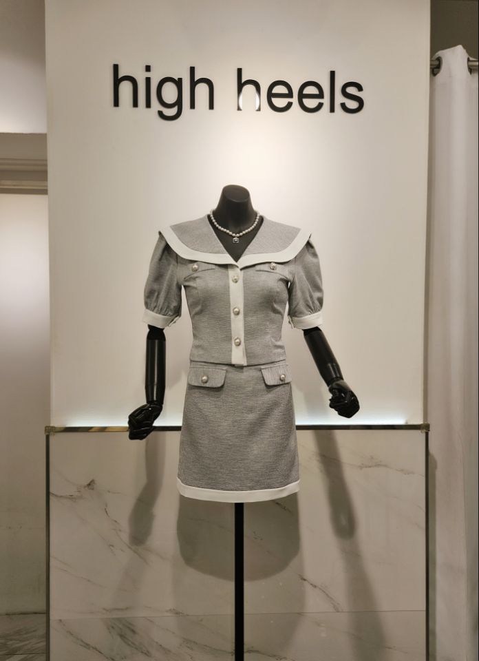 HIGH HEELS韓國直郵東大門實拍女裝新款24春夏推薦真品夾克high heels夾克圖色1