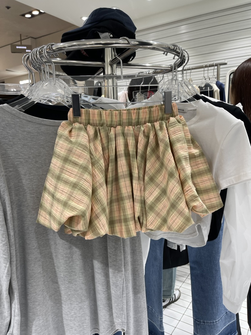 TOPDRESSING韓國直郵女裝新款24春夏職業推薦真品休閑短裙THE BRUNCH短裙