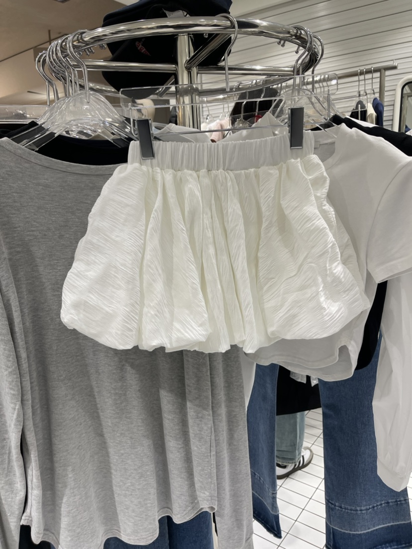 TOPDRESSING韓國直郵女裝新款24春夏職業推薦真品休閑短裙THE BRUNCH短裙圖色3