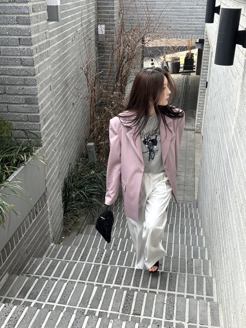 unbound韓國直郵東大門代購女裝新款熱賣24春夏真品休閑褲UNBOUND休閑褲