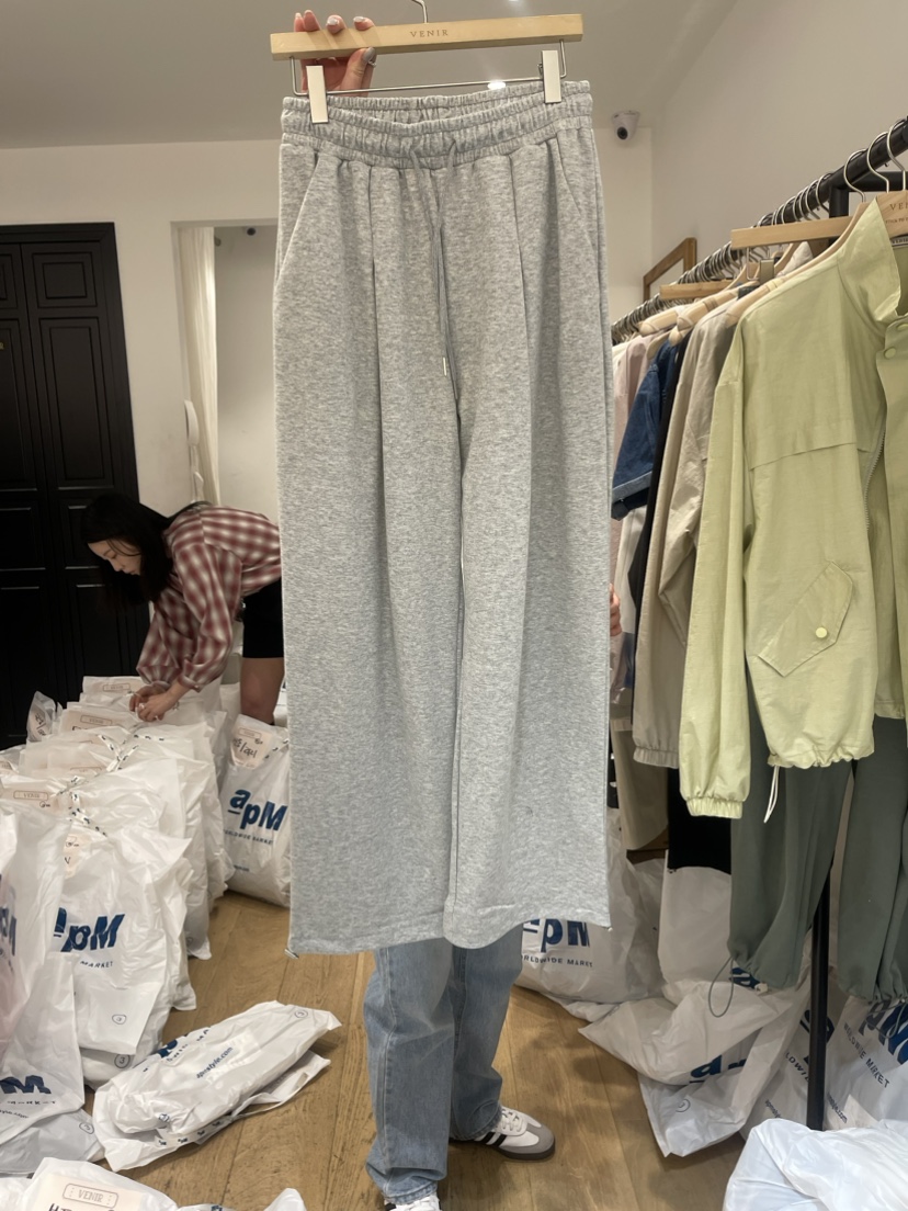VENIR韓國直郵女裝新品休閑真品職業熱賣時尚24春夏休閑褲VENIR-a休閑褲