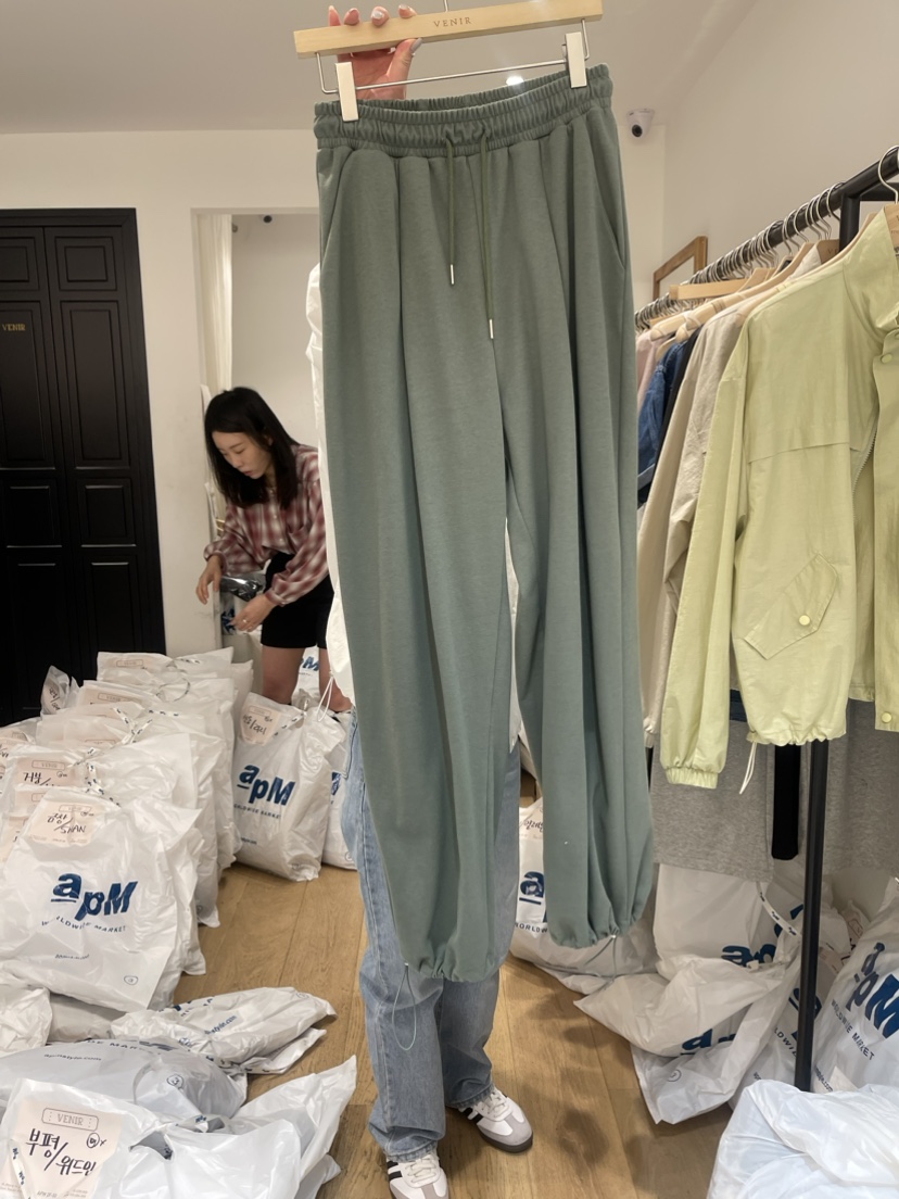 VENIR韓國直郵女裝新品休閑真品職業熱賣時尚24春夏休閑褲VENIR-a休閑褲圖色2