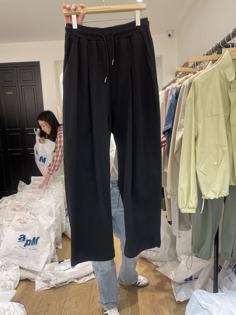 VENIR韓國直郵女裝新品休閑真品職業熱賣時尚24春夏休閑褲VENIR-a休閑褲圖色3