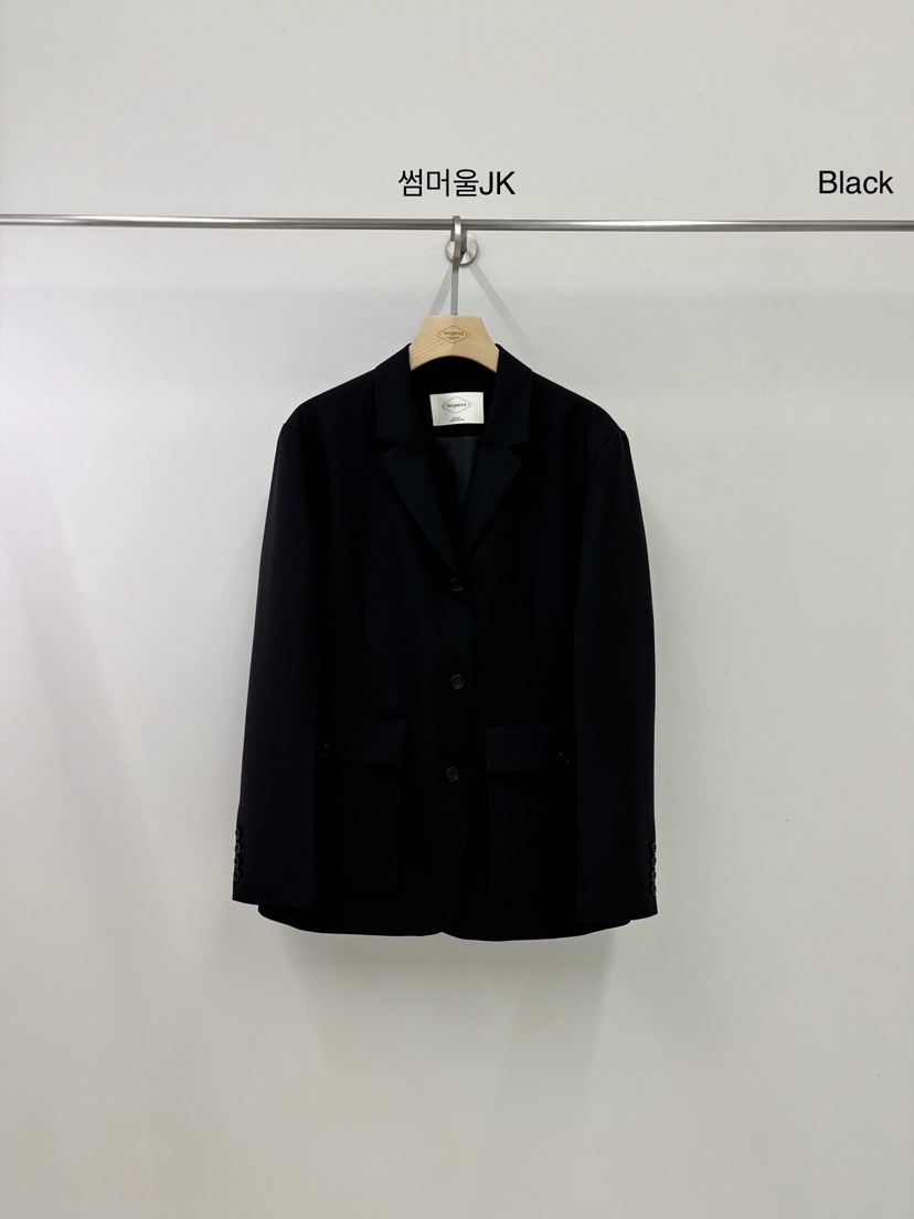 VERGAMOT直郵韓國代購女裝新款推薦真品時尚熱賣24春夏夾克羊毛VERGAMOT夾克圖色2
