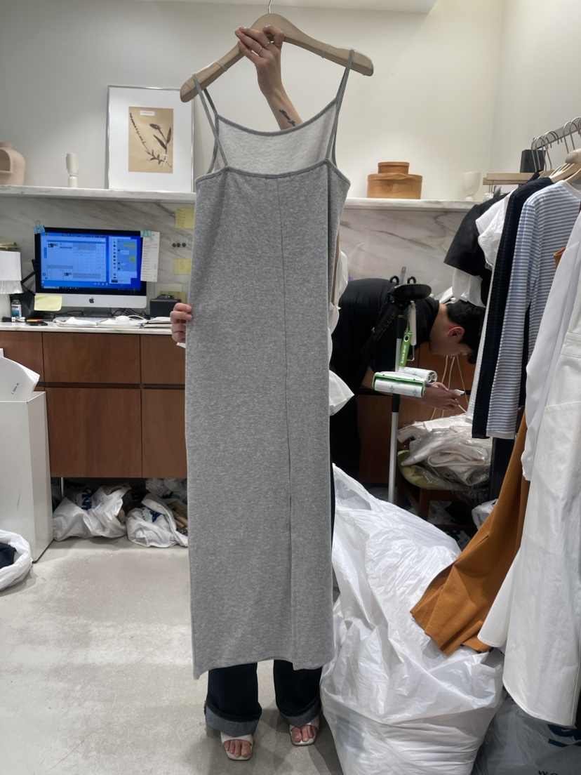 W AND J韓國直郵東大門代購女裝新品休閑人氣24春夏連衣裙W AND J連衣裙