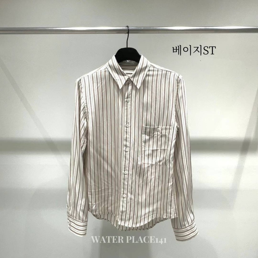 WATER/RIVER直郵韓國代購女裝新款推薦熱賣休閑襯衫蕾絲衫WATER/RIVER襯衫/蕾絲衫圖色3
