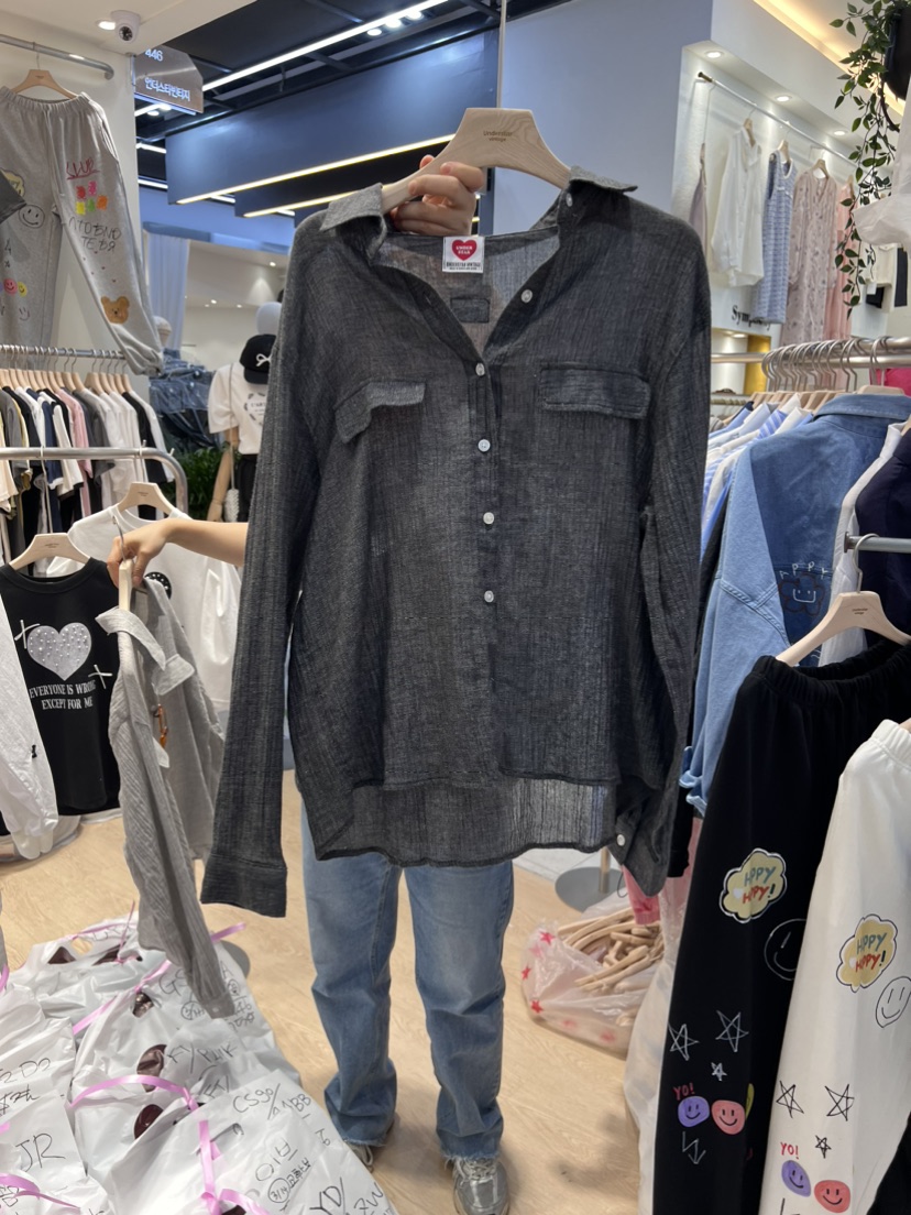 UNDERSTAR_VINTAGE直郵韓國代購女裝新款真品職業襯衫蕾絲衫UNDERSTAR_VINTAGE襯衫/蕾絲衫圖色2