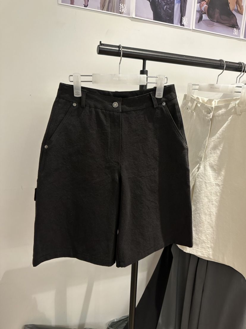 WE ARE/WELOVER韓國直郵東大門代購女裝新款休閑24春夏短褲SHOP_WE ARE短褲圖色2
