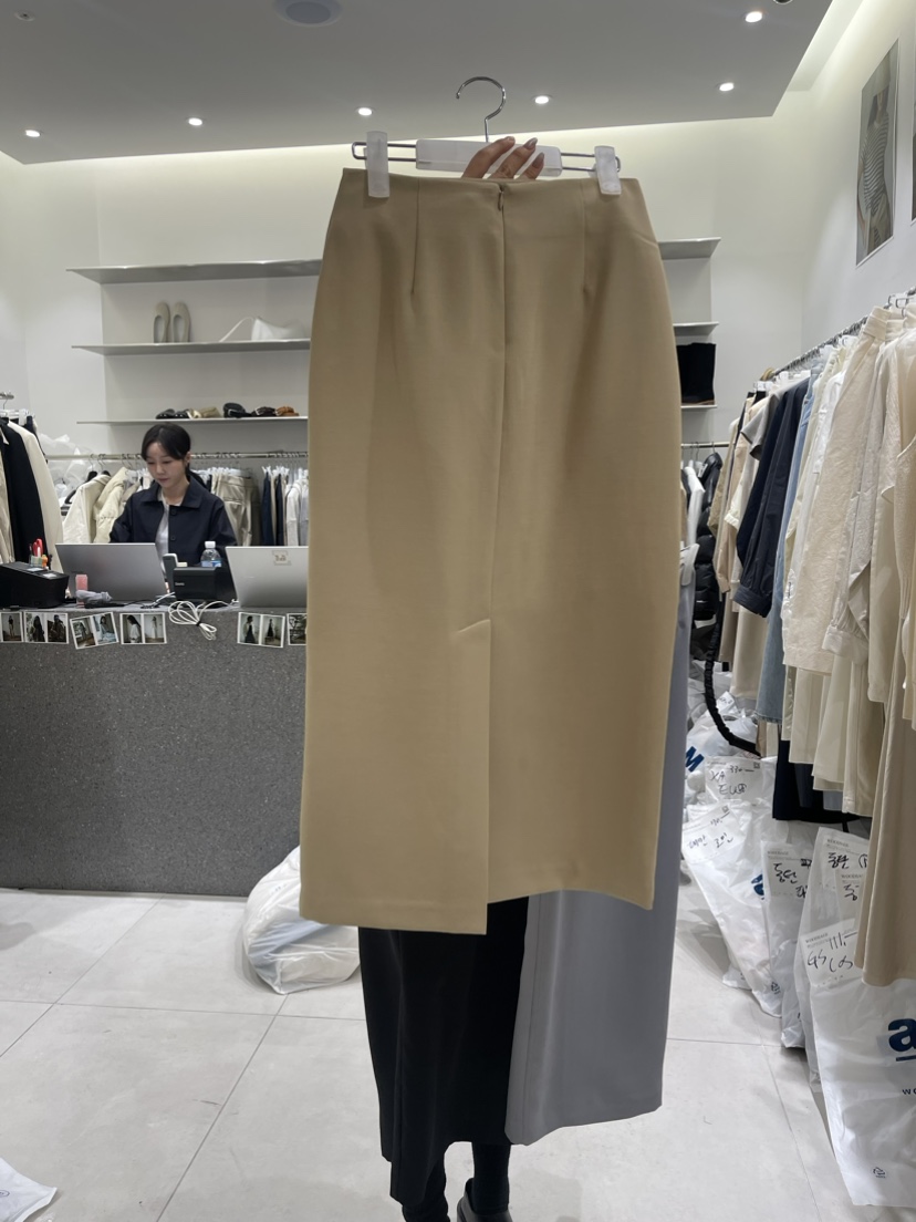 WOOD SAGE韓國直郵女裝新品真品休閑推薦24春夏人氣長裙WOOD SAGE長裙