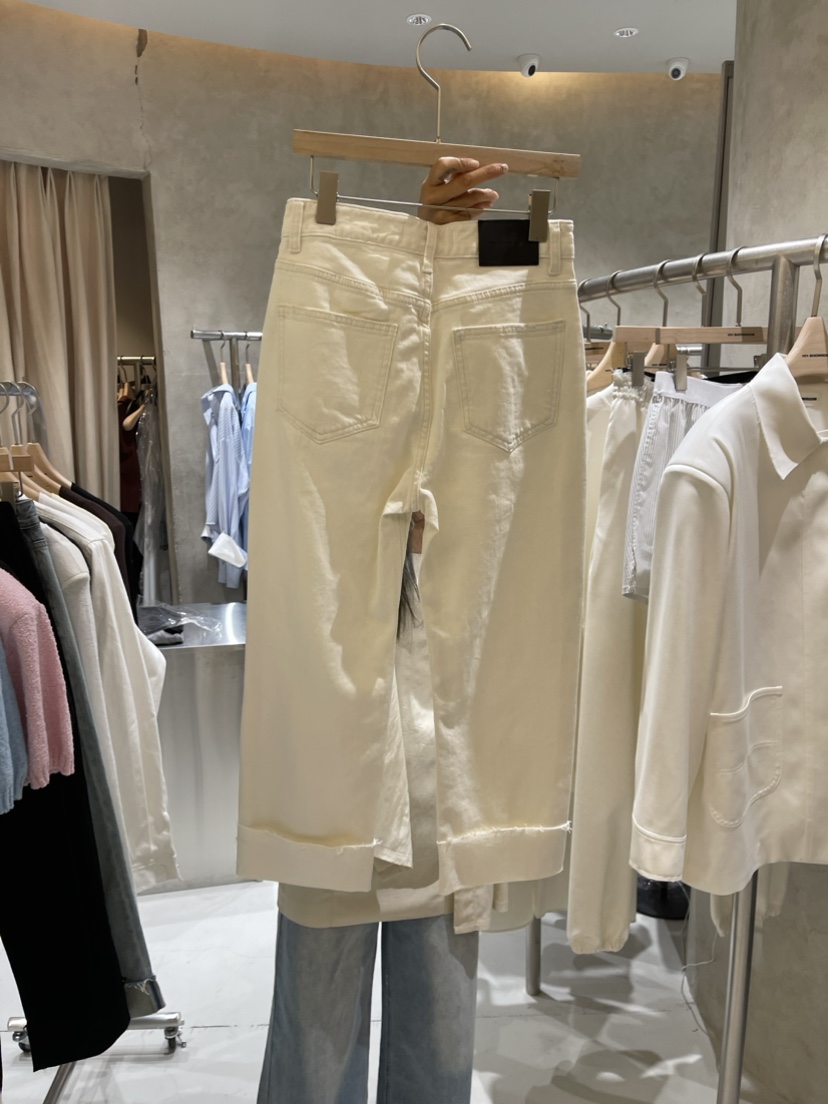 101SHOWROOM韓國直郵女裝新款真品24春夏休閑褲牛仔布THE VERLIN/piTa休閑褲