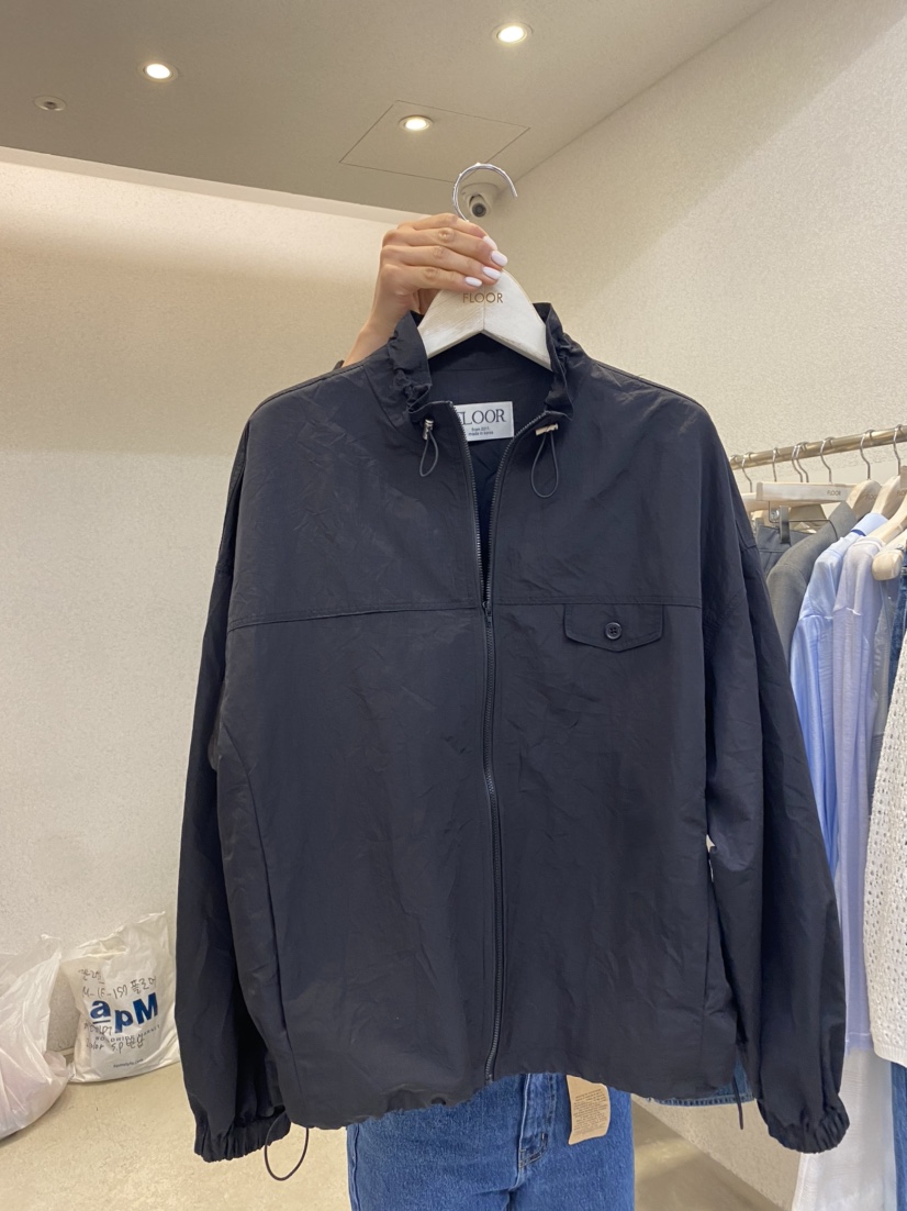 FLOOR直郵韓國代購女裝新品休閑推薦24春夏職業真品熱賣夾克DRESS ROOM夾克