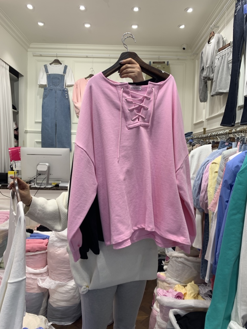 J.RITZY韓國直郵女裝新品熱賣真品職業24春夏人氣長袖T恤J.RITZY長袖T恤圖色2
