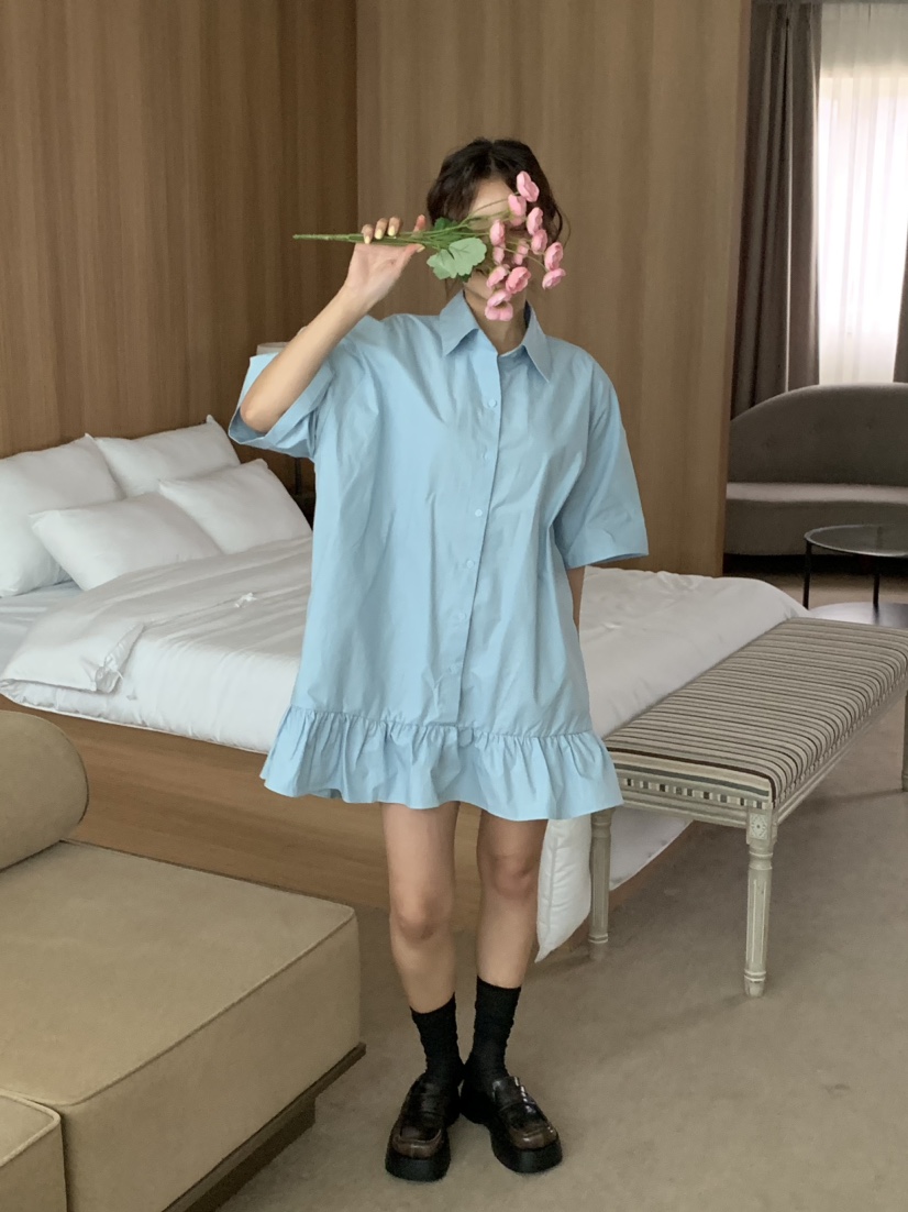 SLAT直郵韓國代購女裝新款熱賣時尚職業真品人氣24春夏連衣裙SLAT連衣裙