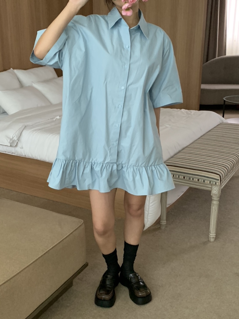 SLAT直郵韓國代購女裝新款熱賣時尚職業真品人氣24春夏連衣裙SLAT連衣裙