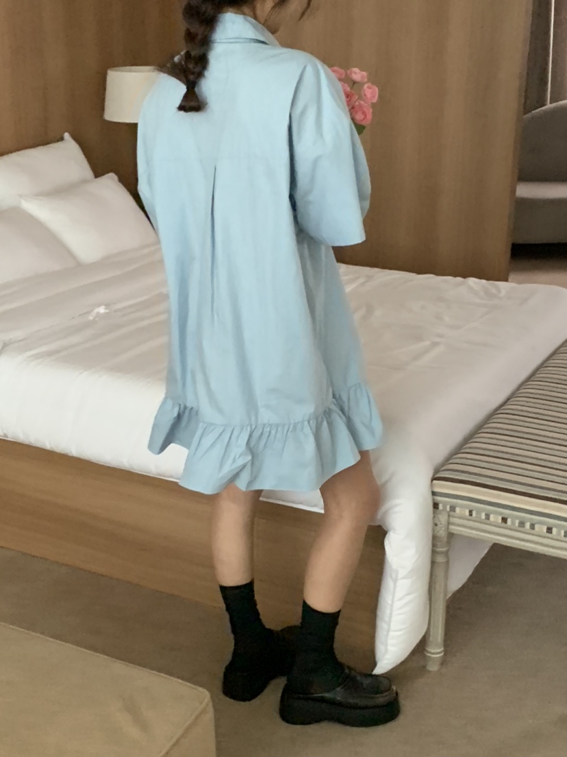 SLAT直郵韓國代購女裝新款熱賣時尚職業真品人氣24春夏連衣裙SLAT連衣裙