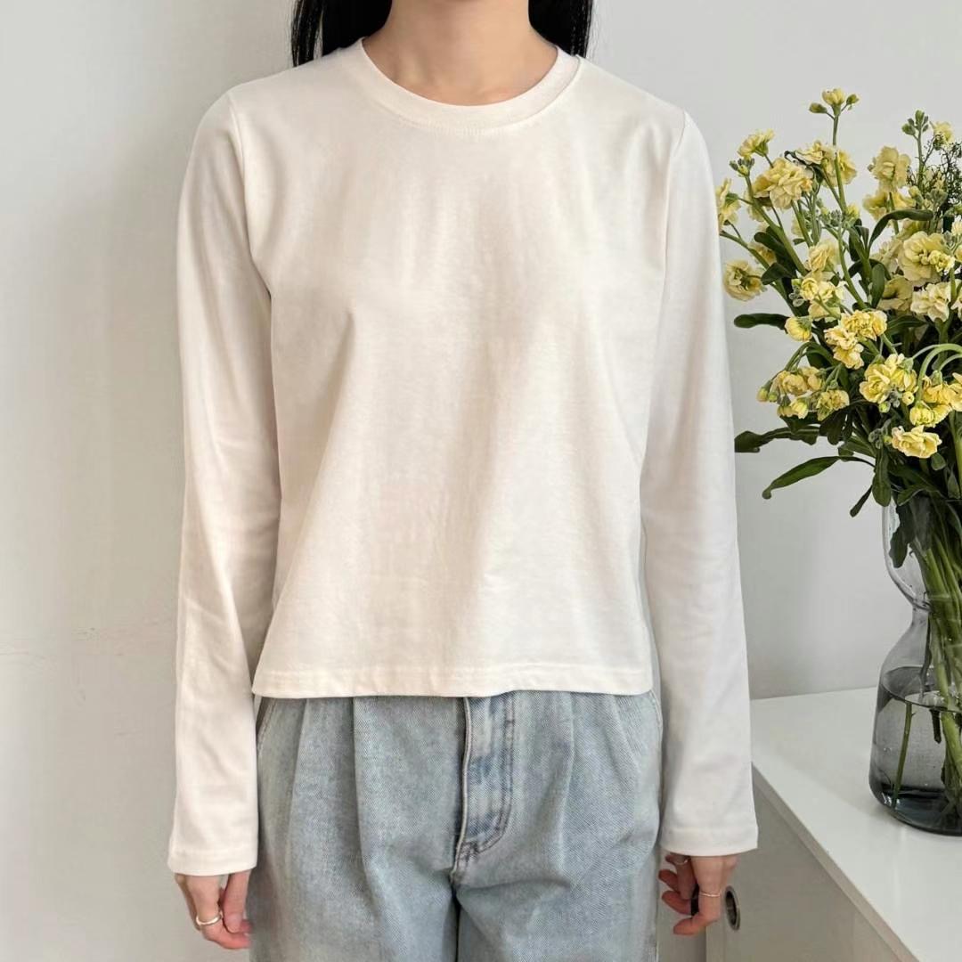 ABLE CO韓國直郵東大門實拍女裝新品休閑熱賣真品職業長袖T恤ABLE CO長袖T恤