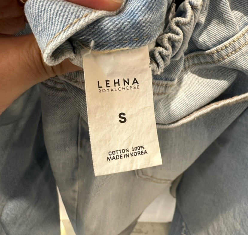 LEHNA直郵韓國代購女裝新品時尚人氣24春夏職業真品休閑長裙LEHNA長裙