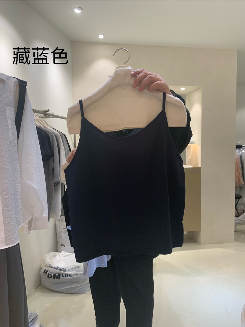 WANTS韓國直郵東大門代購女士新品24春夏推薦職業吊帶背心WANTS吊帶/背心圖色4