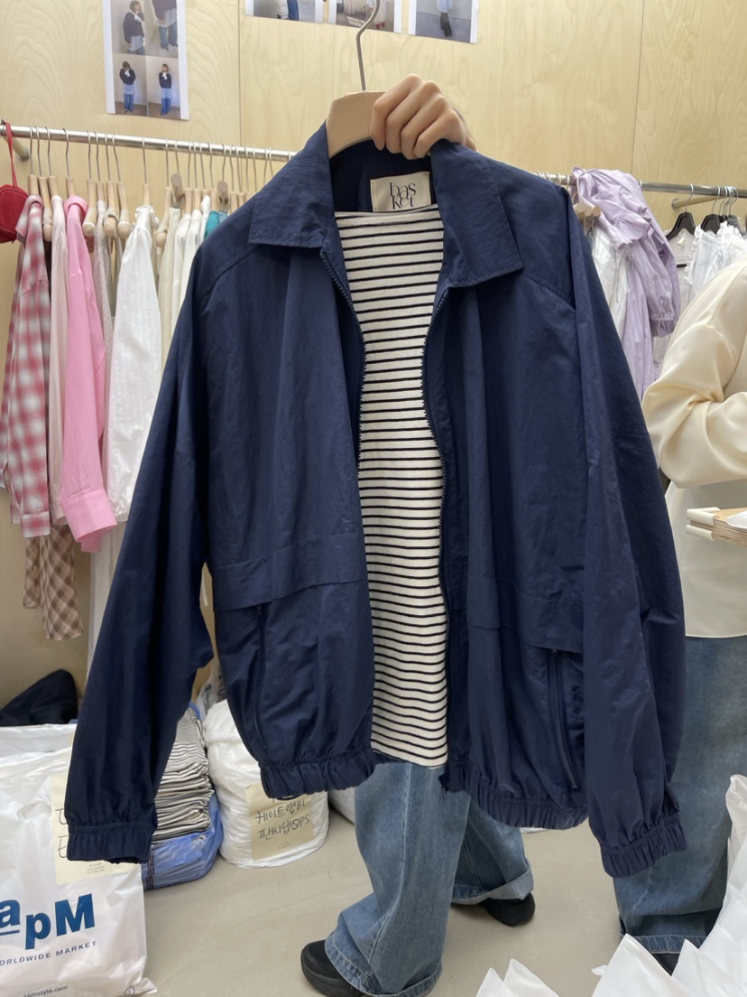 BASKET韓國直郵女裝新款真品職業休閑人氣熱賣時尚24春夏夾克BASKET夾克圖色4