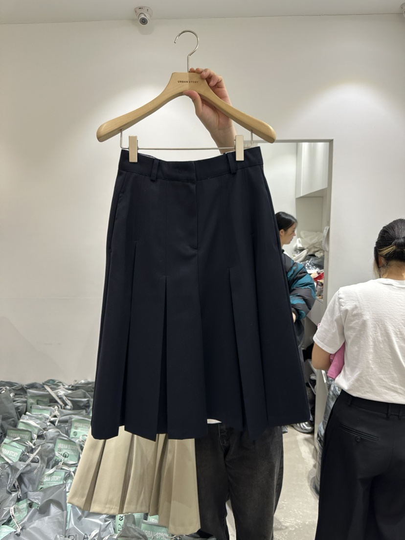 URBANSTORY韓國直郵東大門實拍女士新款人氣真品24春夏短褲Remaking/URBANSTORY短褲圖色2