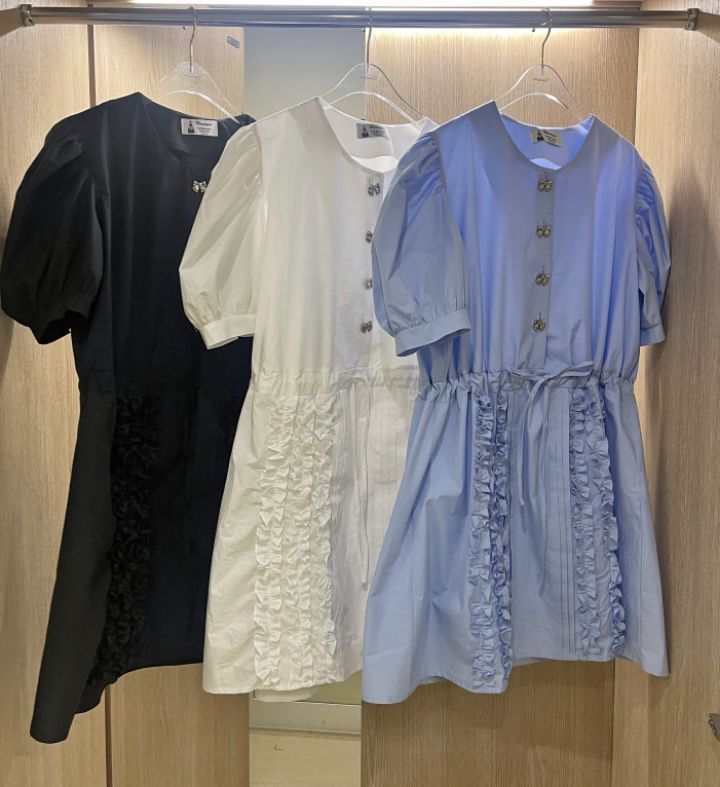 BOUTIQUE直郵韓國代購女裝新品職業24春夏熱賣推薦連衣裙BOUTIQUE-L連衣裙