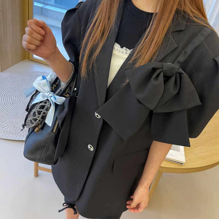 BOUTIQUE韓國直郵女裝新款熱賣真品24春夏休閑人氣推薦夾克BOUTIQUE-L夾克