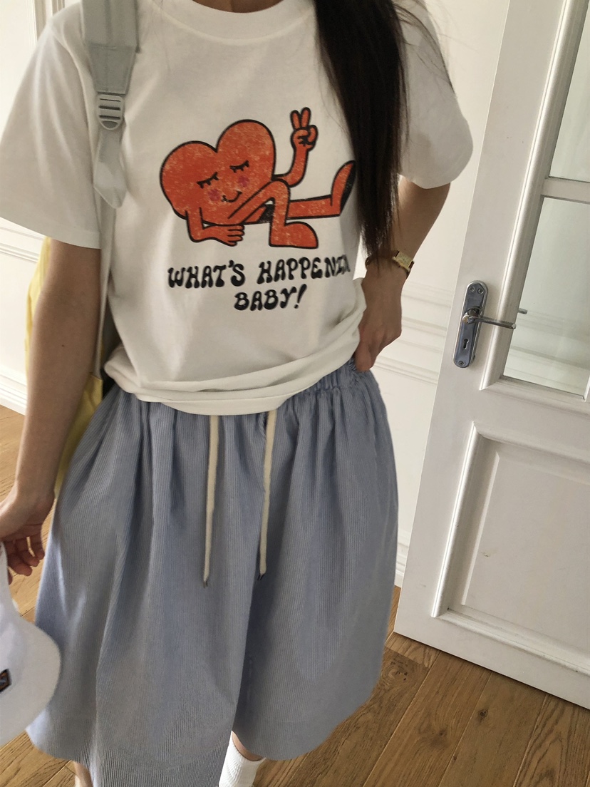 NAM.2直郵韓國代購女裝新品熱賣推薦真品24春夏職業T恤SOILT恤圖色1