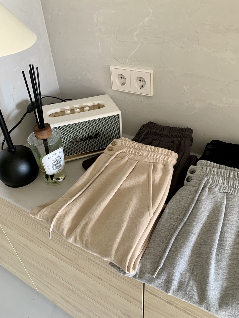 DAVICHI直郵韓國代購女裝新品真品時尚休閑24春夏人氣休閑褲DAVICHI休閑褲