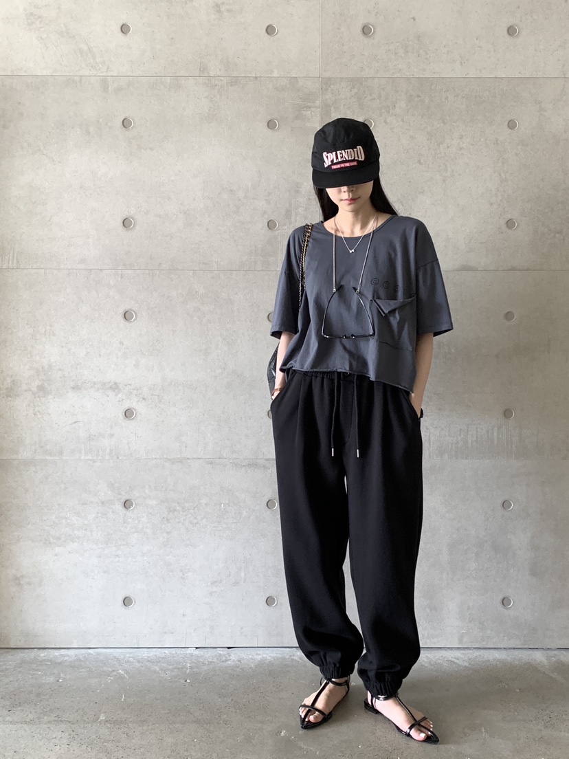 DAVICHI直郵韓國代購女裝新品真品時尚休閑24春夏人氣休閑褲DAVICHI休閑褲