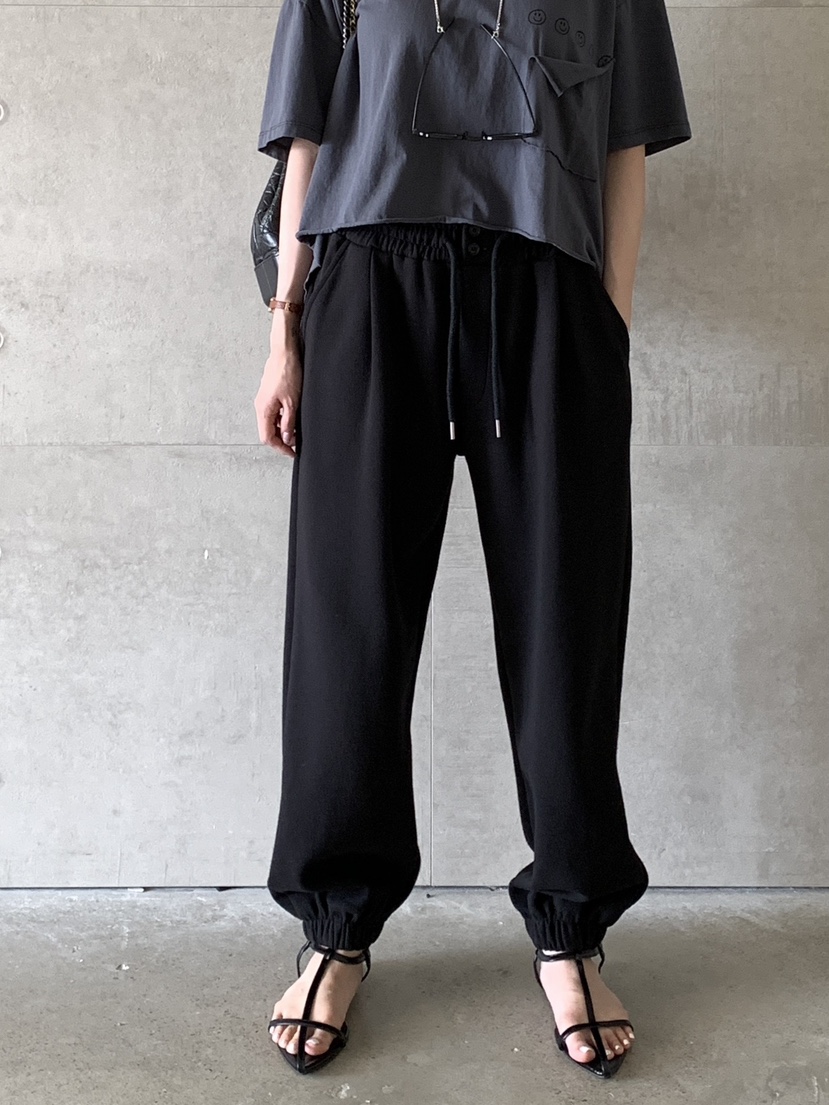 DAVICHI直郵韓國代購女裝新品真品時尚休閑24春夏人氣休閑褲DAVICHI休閑褲
