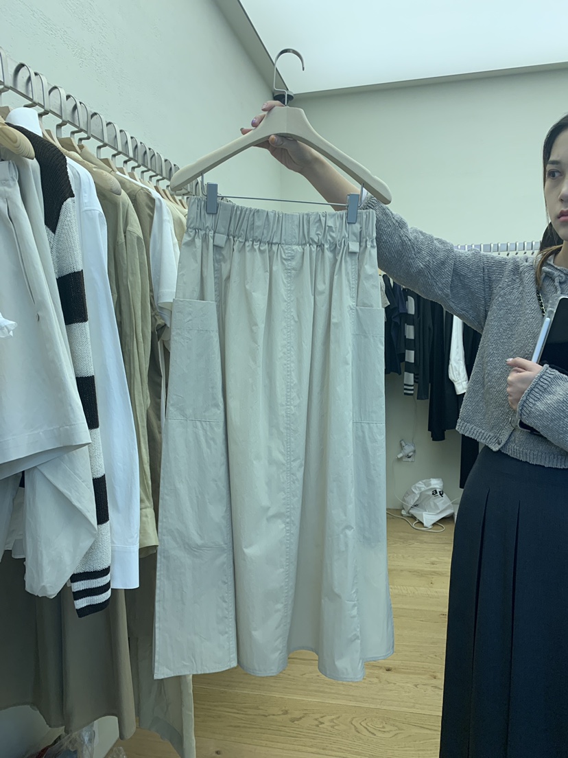 EGG/DS直郵韓國代購女裝新品真品推薦休閑半身裙中短裙口袋PROJECT ELF/ELF-L半身裙/中短裙