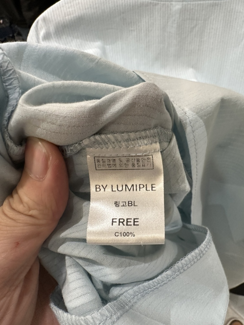LUMIPLE韓國直郵東大門代購女裝新品人氣真品熱賣襯衫蕾絲衫LUMIPLE襯衫/蕾絲衫