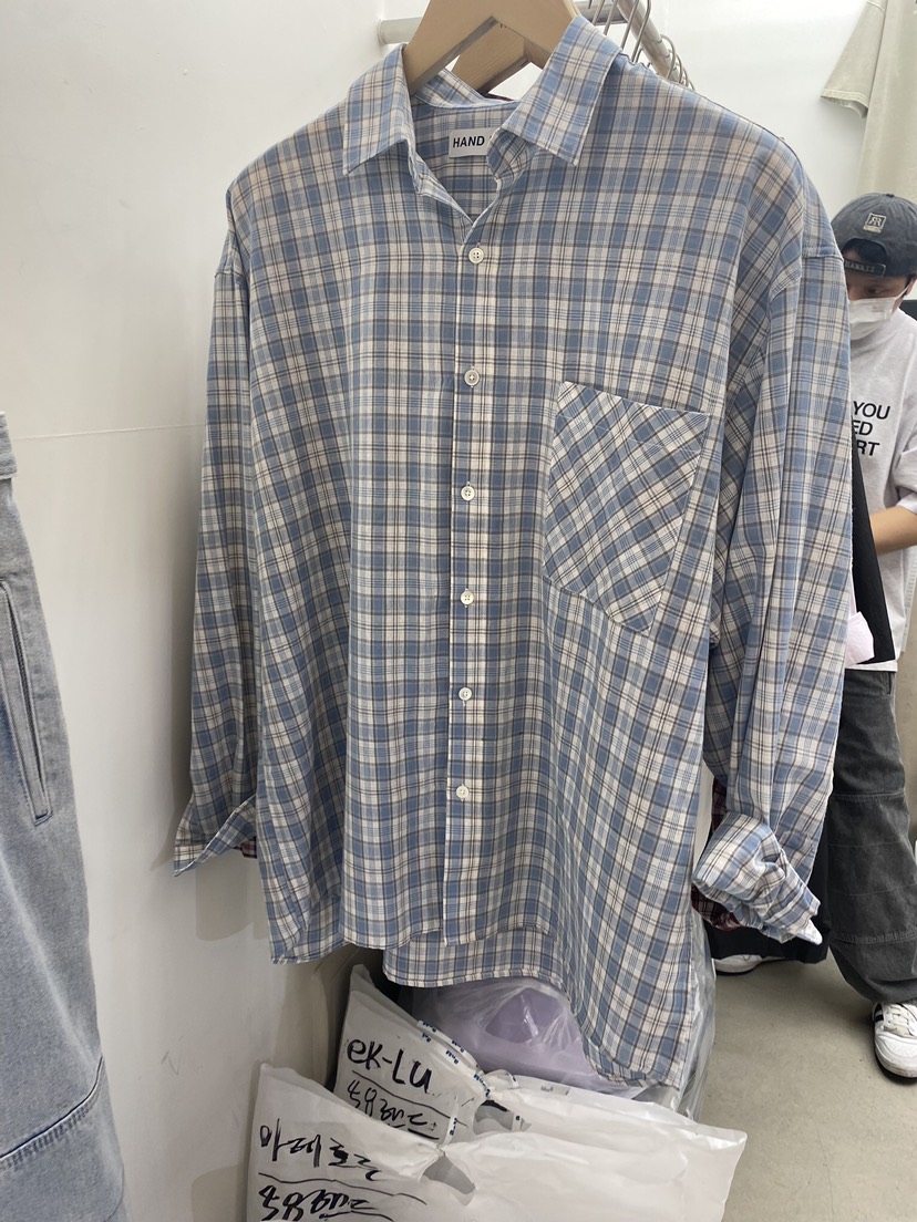 HAND-男裝韓國直郵東大門代購女裝新品時尚人氣襯衫蕾絲衫HAND-男裝襯衫/蕾絲衫圖色3