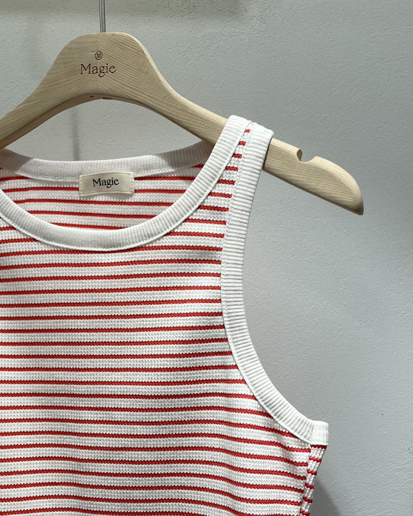Magie韓國直郵東大門實拍女裝新品24春夏職業時尚吊帶背心VI A吊帶/背心